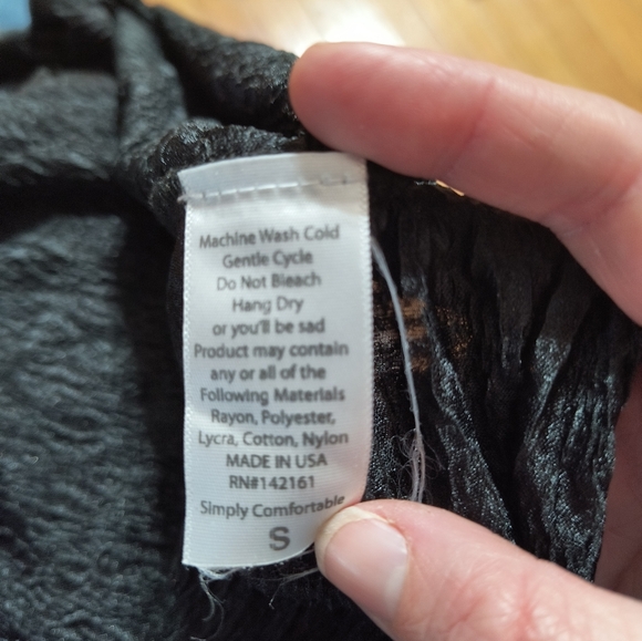 LulaRoe zip crew neck dress, metallic, women's small - Picture 13 of 13